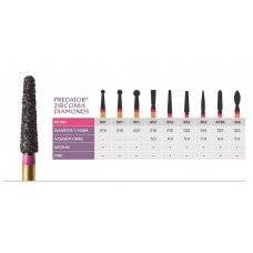 Prima Dental Predator Zirconia Diamond Burs 氧化鋯牙冠用鑽針