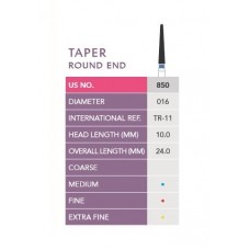 Prima Dental Taper Round End Diamond Burs